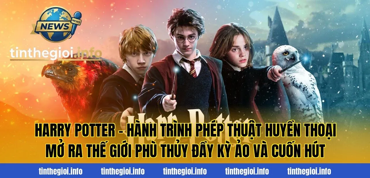 Harry Potter – Hành trình phép thuật huyền thoại mở ra thế giới phù thủy đầy kỳ ảo và cuốn hút
