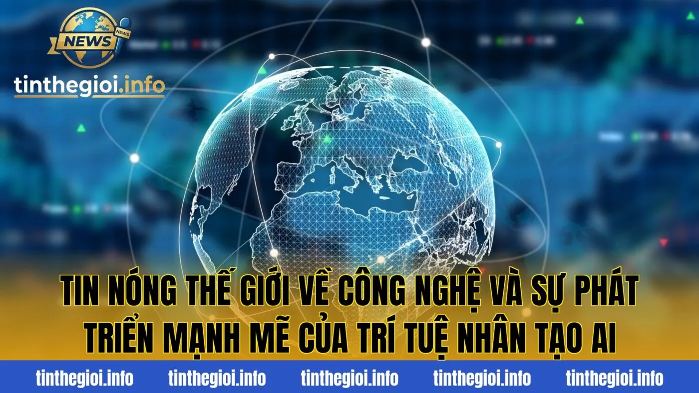 Tin nóng thế giới về công nghệ và sự phát triển mạnh mẽ của trí tuệ nhân tạo AI