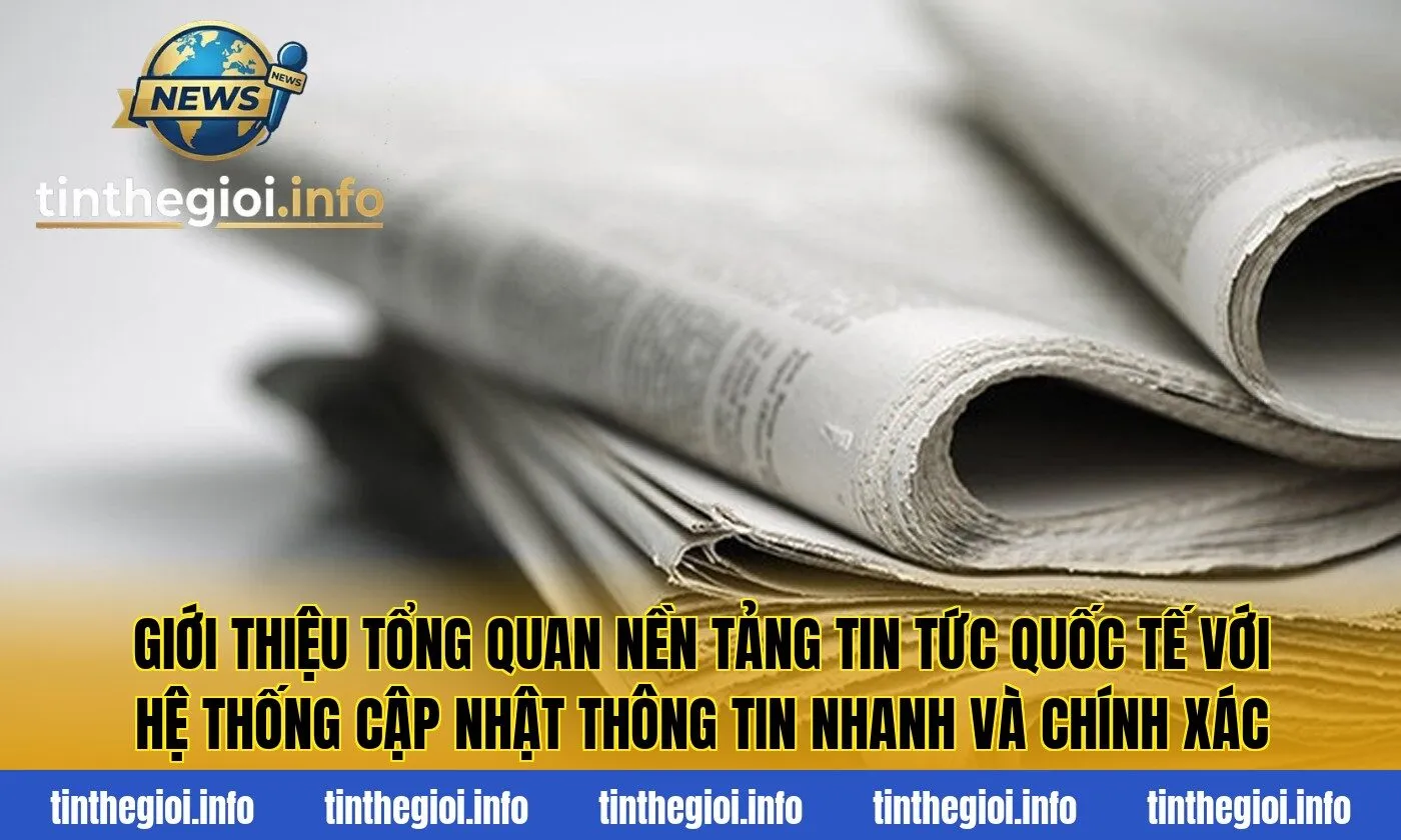 Giới thiệu tổng quan nền tảng tin tức quốc tế với hệ thống cập nhật thông tin nhanh và chính xác