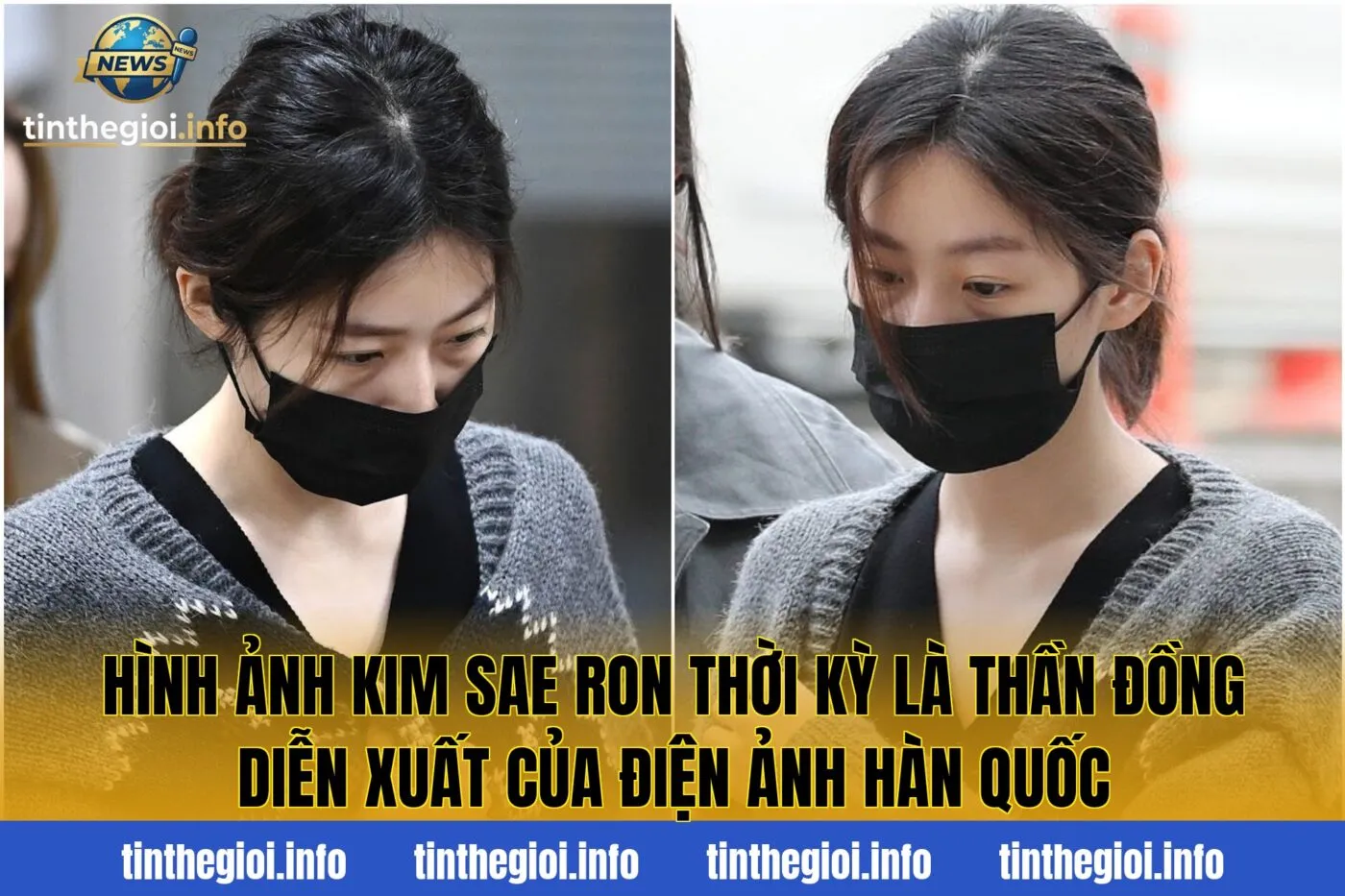Hình ảnh Kim Sae Ron thời kỳ là thần đồng diễn xuất của điện ảnh Hàn Quốc