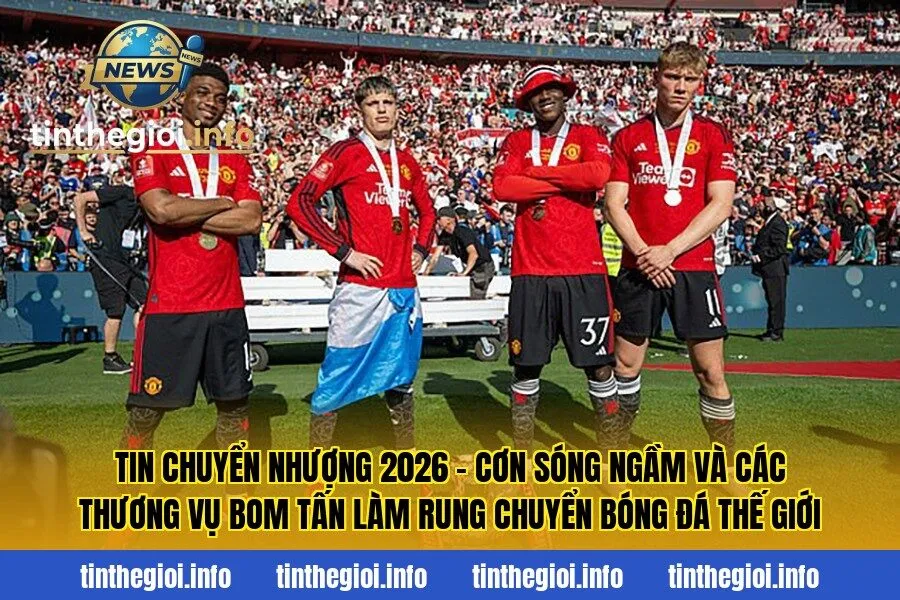 Tin chuyển nhượng 2026 – Cơn sóng ngầm và các thương vụ bom tấn làm rung chuyển bóng đá thế giới