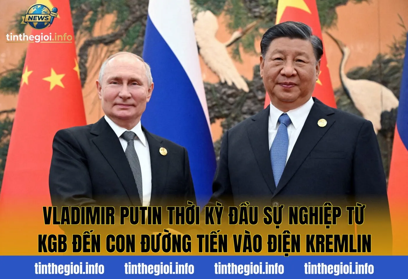 Vladimir Putin thời kỳ đầu sự nghiệp từ KGB đến con đường tiến vào điện Kremlin